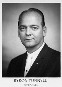 Speaker Byron M. Tunnell