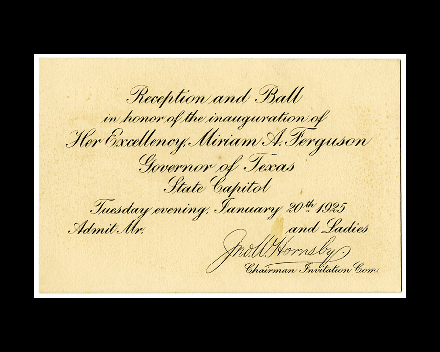 Inaugural documents