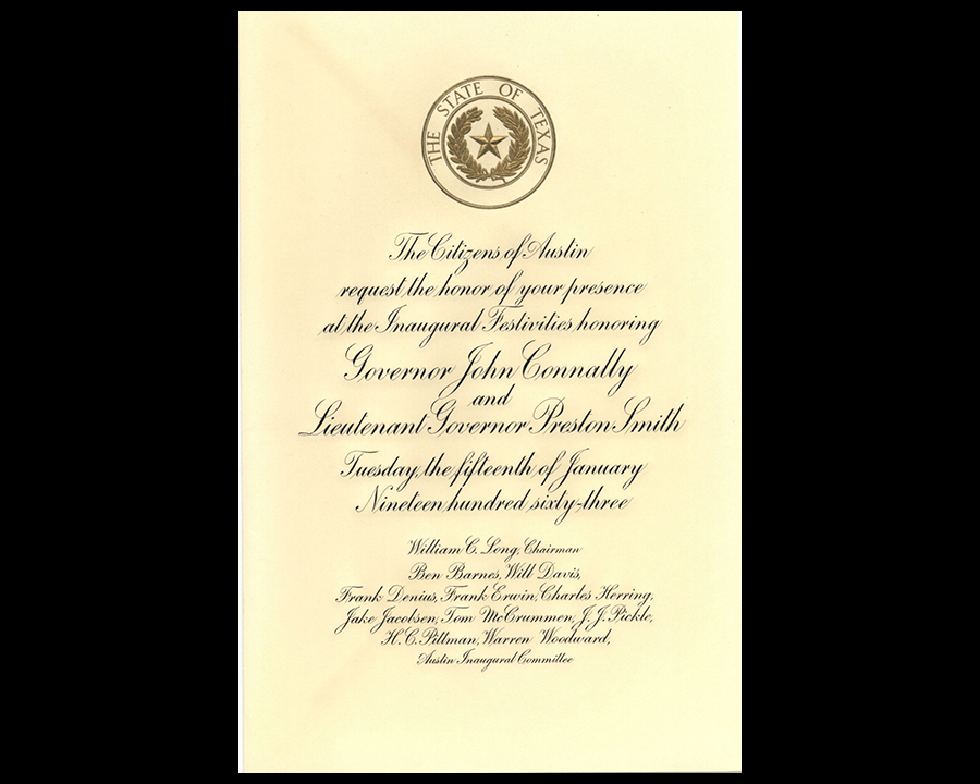 Inaugural documents