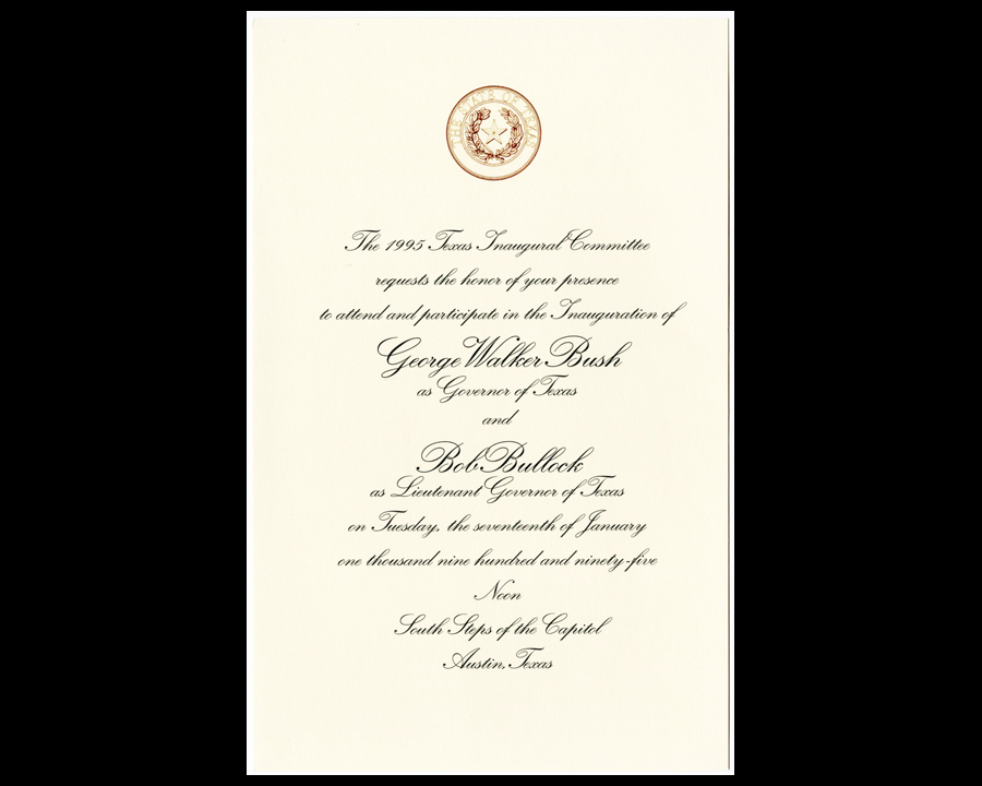 Inaugural documents